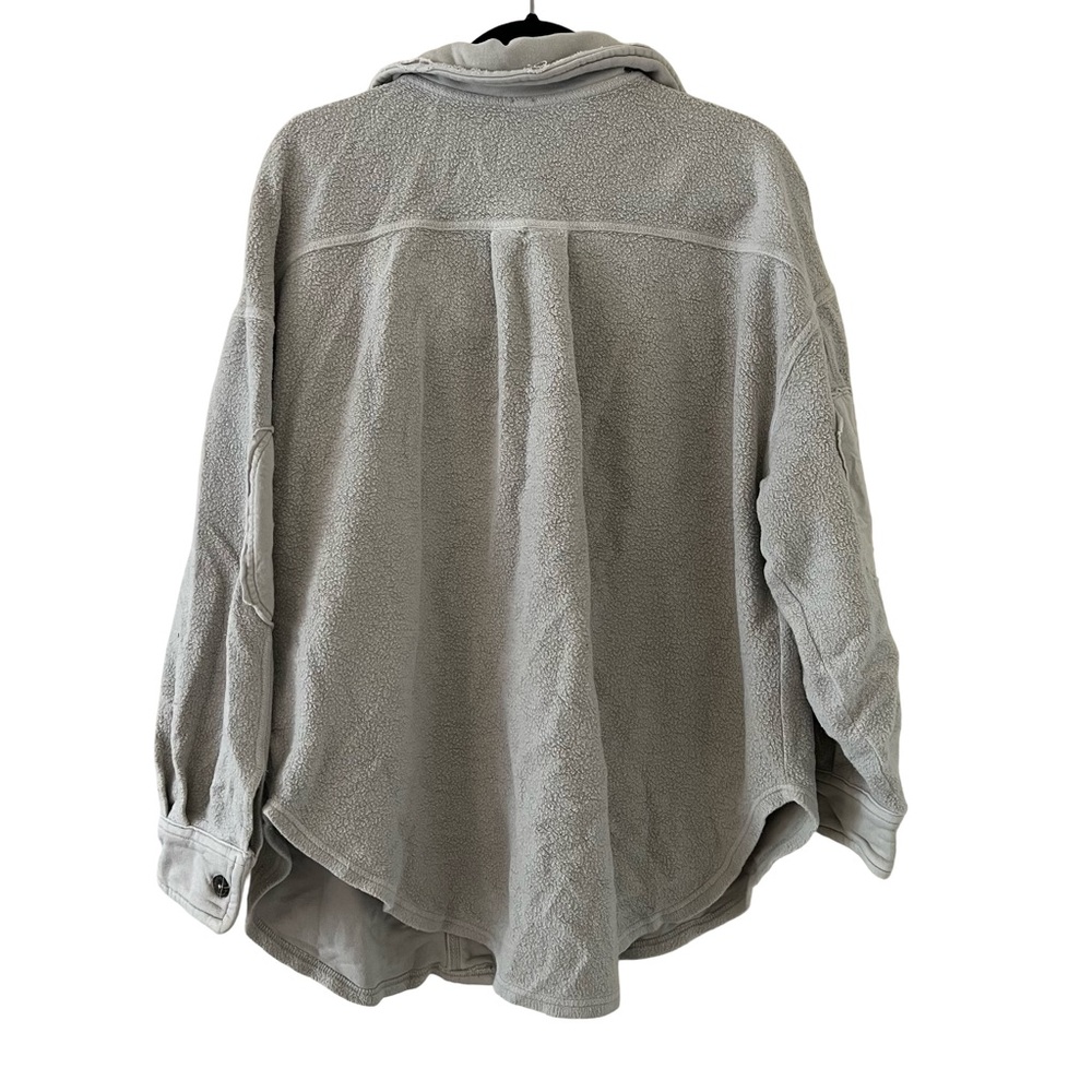 Free People Beige Oversized Jacket - Picture 6 of 8